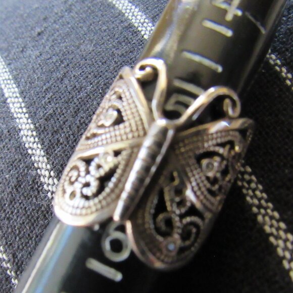 Sterling Silver Butterfly Ring size 5.5 - Picture 3 of 3